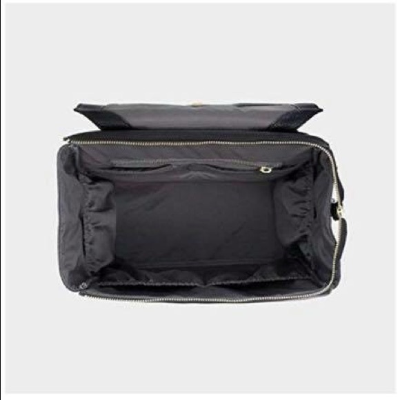 Freshly Picked black leather diaper bag - Picture 6 of 7